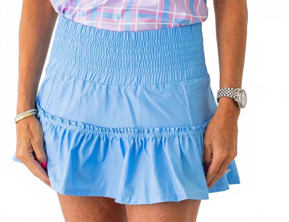 NEW THE BUBBLE women's lawley skirt in light blue
